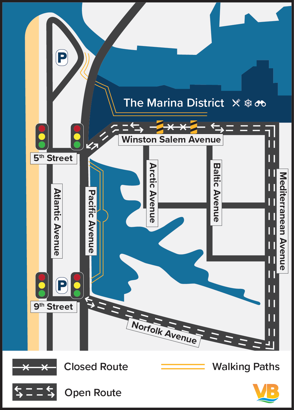 Winston Salem Ave Improvement Project Map Phase 2
